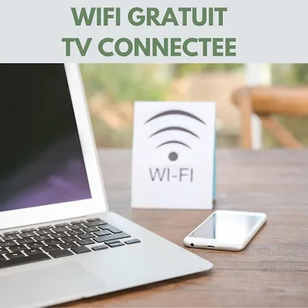 L'ecrin Des Tulipes, Parking Prive, Terrasse, Wi-fi 永河畔拉罗什